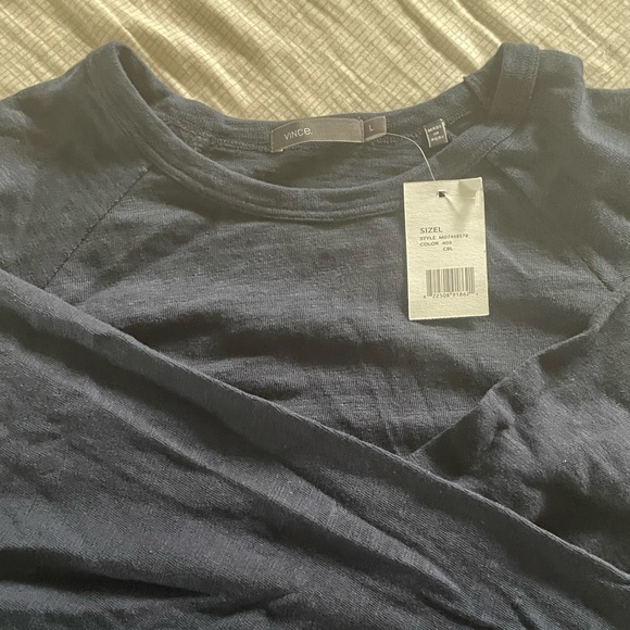 Vince Navy Sweatshirt - Picture 2 of 3